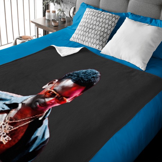 Discover Young Music Dolph - Black Rapper Baby Blankets