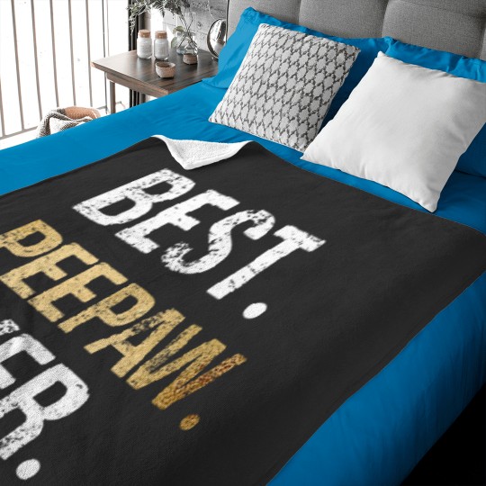 Discover Peepaw Gift from Granddaughter Grandson Best Peepaw Ever Baby Blankets