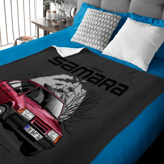 Discover Samara T-Shirt Baby Blankets