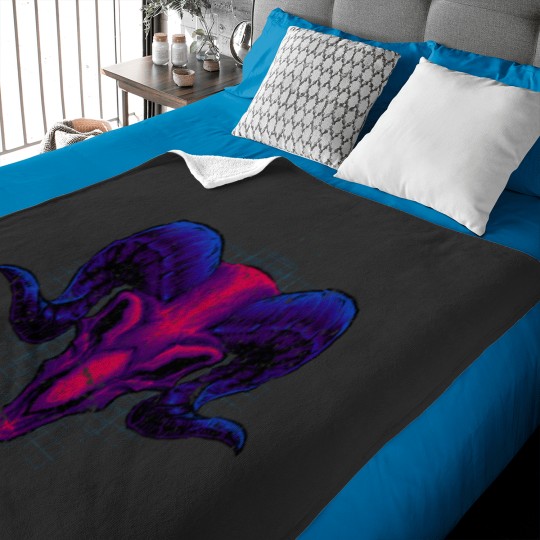 Discover Goat Skull Baby Blankets