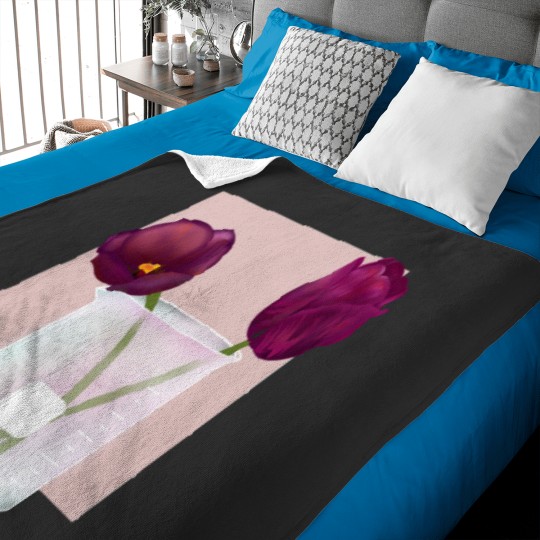 Discover Tulips in Beaker Active Baby Blankets