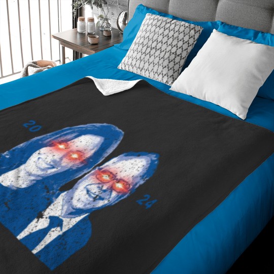 Discover Dark Harris Walz 2024 Active Baby Blankets