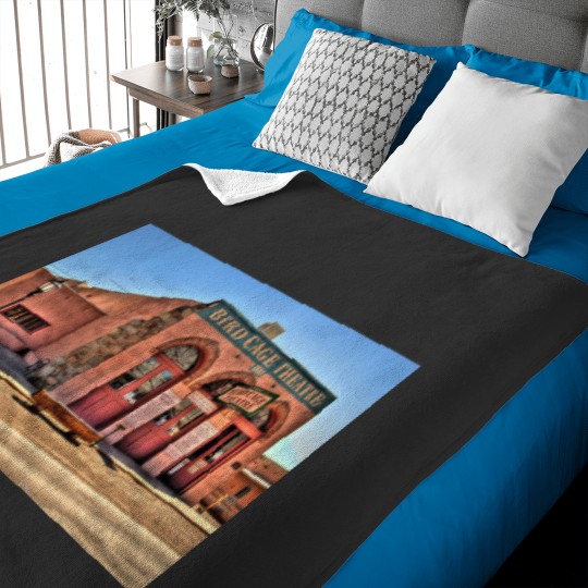 Discover The Bird Cage Theatre Tombstone Arizonna Sticker.png Baby Blankets