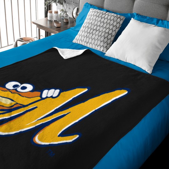 Discover yellow eat Baby Blankets