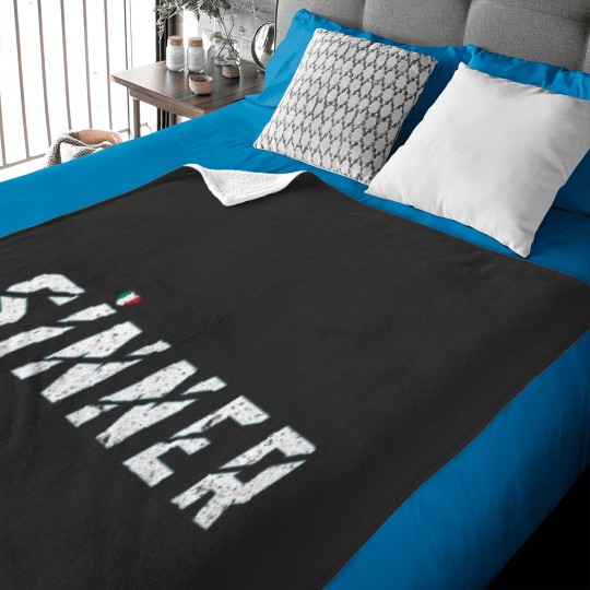 Discover Sinner(1) Baby Blankets