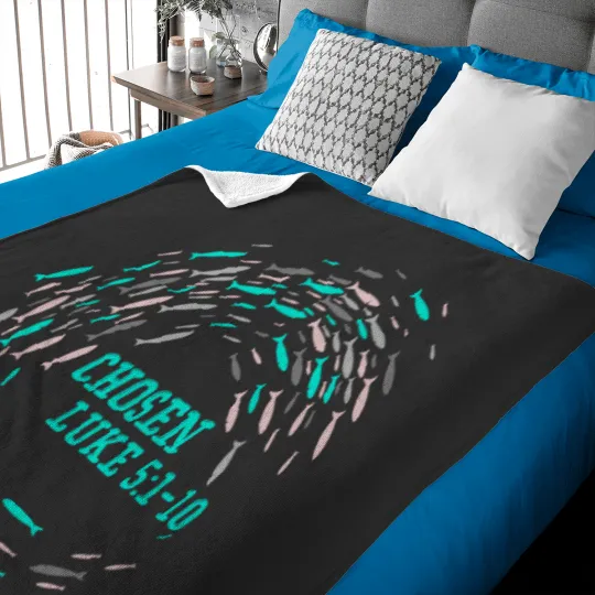 Discover Chosen Fish Swim Against The Current Bible Christian Funny Baby Blankets