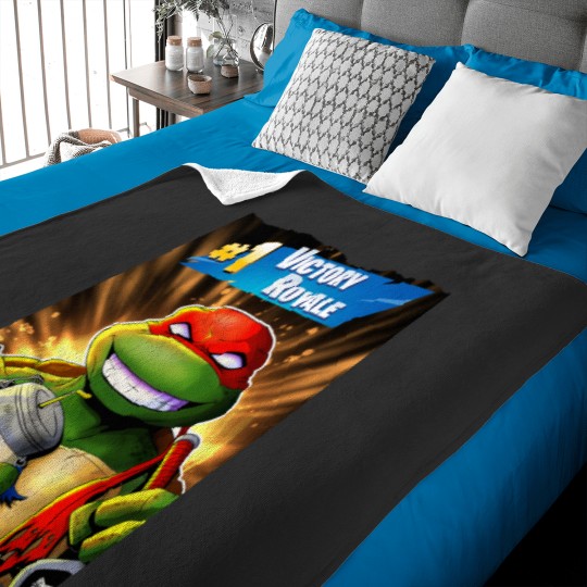 Discover Turtle FORTNITEss VICTORY ROYALEss Baby Blankets