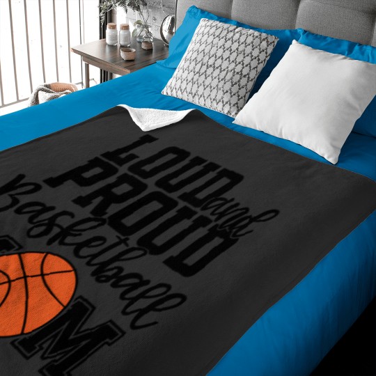 Discover Loud And Proud Basketball Mom-Basketball Quote 948 Baby Blankets