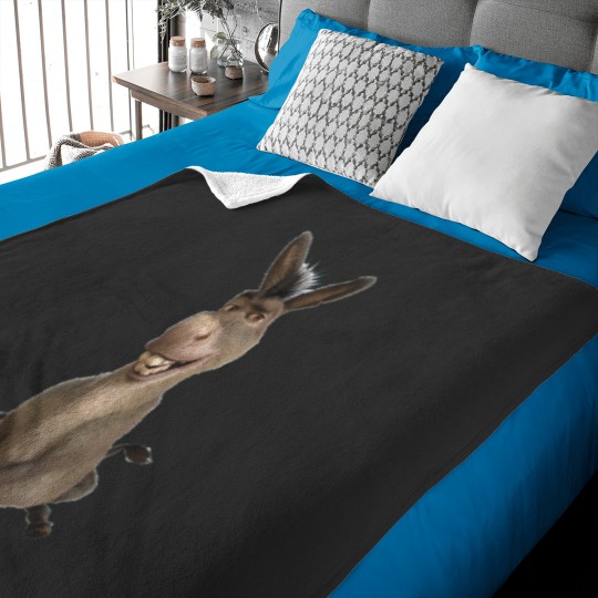 Discover Donkey from Shrek Movie Active 3 Baby Blankets
