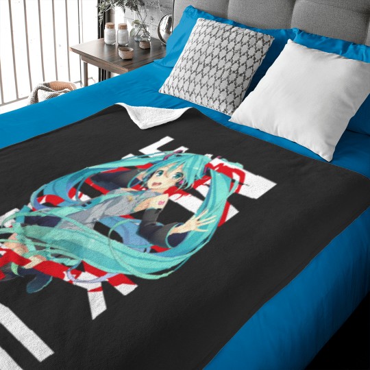Discover Miku Hatsune Baby Blankets