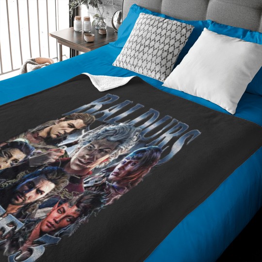 Discover Baldurs Gate 3 Vintage Baby Blankets, Gift For Woman and Man Unisex Baby Blankets