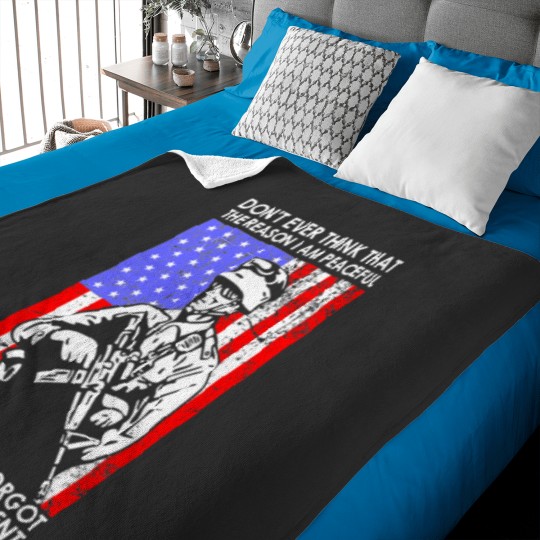Discover Dont Ever Think That The Reason Peaceful Veteran Essential Baby Blankets