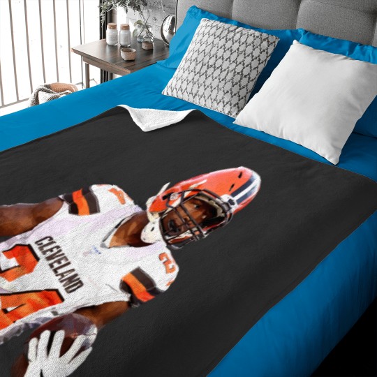 Discover Nick Chubb (1) Baby Blankets