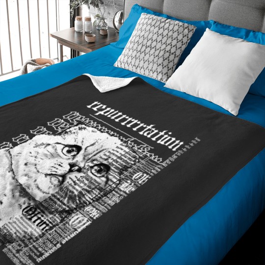 Discover Vintage Reputation Cat Baby Blankets, Reputation Karma Baby Blankets