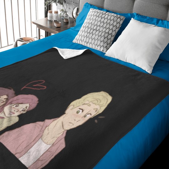 Discover Zero Time Dilemma - Carlos And Junepei 2474 Baby Blankets