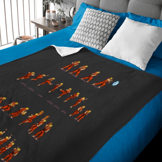 Discover Street fighter Ken Baby Blankets