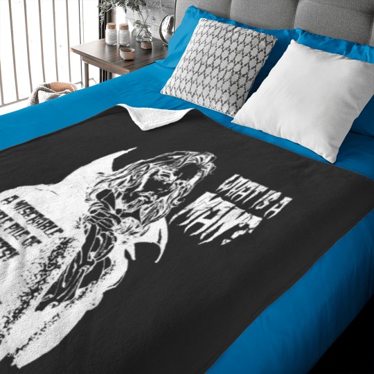Discover Castlevania Dracula What is a man Baby Blankets
