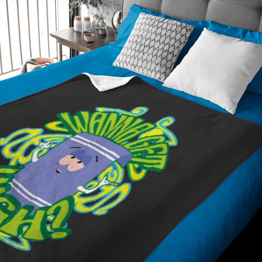 Discover I Love Towelie gradient22 Baby Blankets