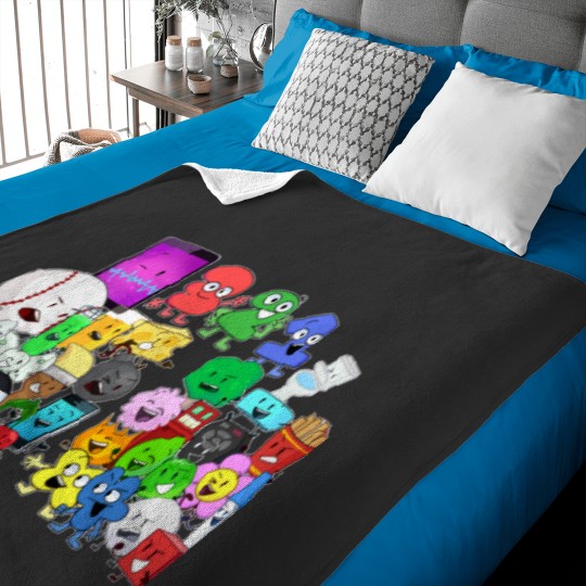 Discover BFDI x Inanimate Insanity Baby Blankets