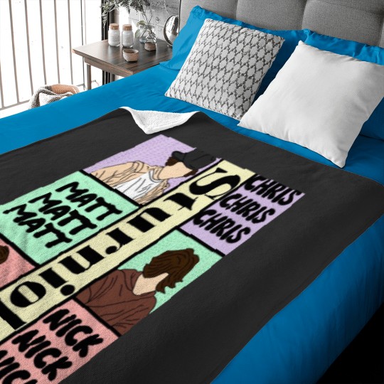 Discover Sturniolo Triplet Name Members Sturniolo Triplet Merch Essential Baby Blankets