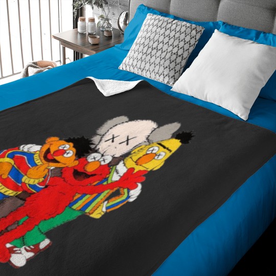 Discover Kaws Peanut Collection Baby Blanket