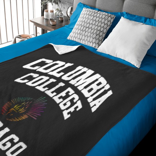 Discover Columbia College Chicago CCC Logo Baby Blankets