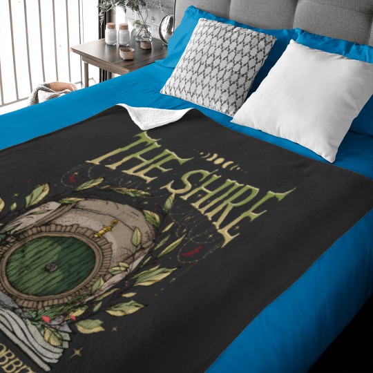 Discover The Shire Baby Blanket - Gift for Hobbit Lovers