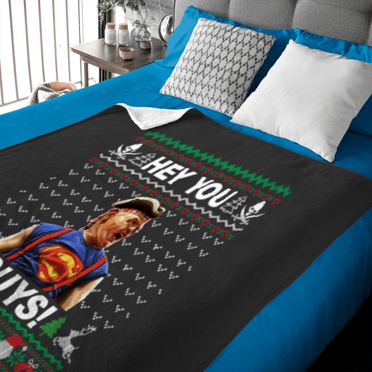 Discover Hey You Guys Movie Quotes Baby Blankets, Sloth Goonies Funny Christmas Baby Blankets