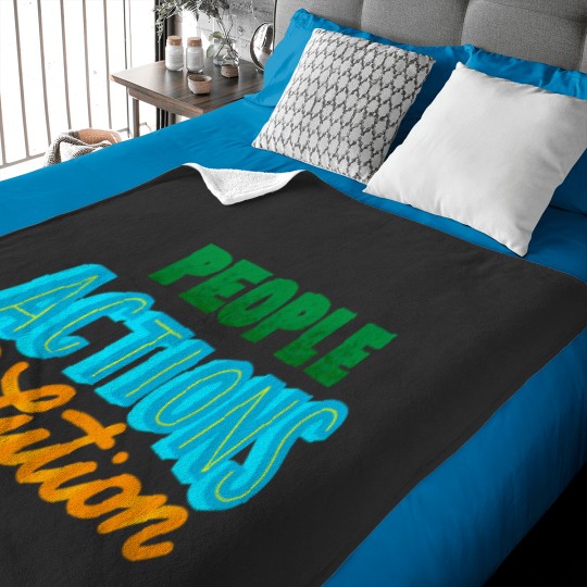Discover People Action Solution 1792 Baby Blankets