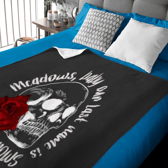 Discover Haunting Adeline Meadows baby. Our last name is Meadows. Baby Blankets