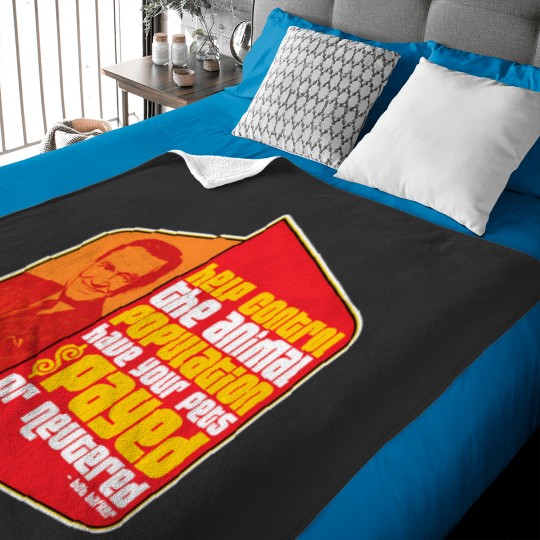 Discover Have Your Pets Spayed Or Neutered Bob Barker Quote Baby Blankets