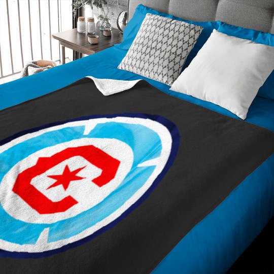 Discover Chicago firess FC 2 Baby Blankets