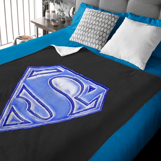 Discover Superman Animation Design 2 Baby Blankets