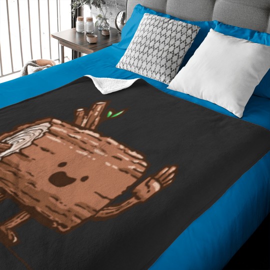 Discover The Friendly Log Baby Blankets