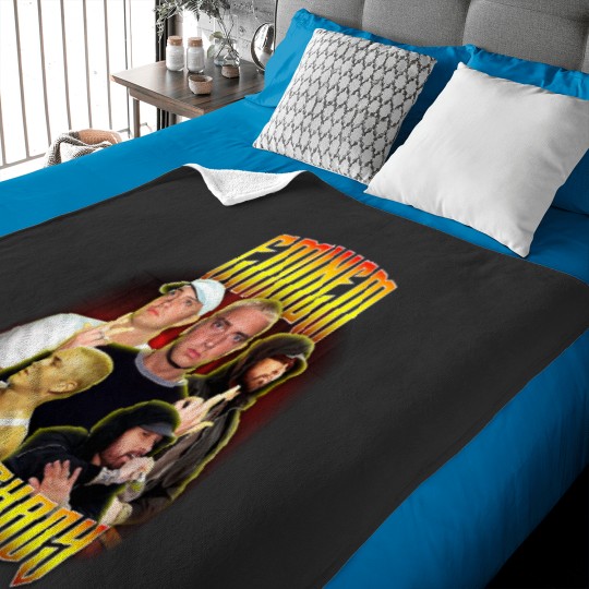 Discover Vintage Eminem Bootleg Baby Blanket