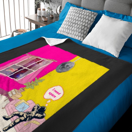 Discover Lost In Space Jupiter - I need space J2 - Astronaut with galaxy Baby Blankets