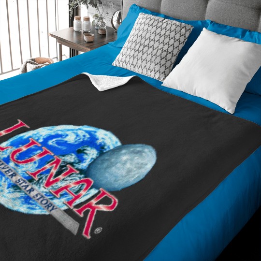 Discover Lunar Silver Star Baby Blankets
