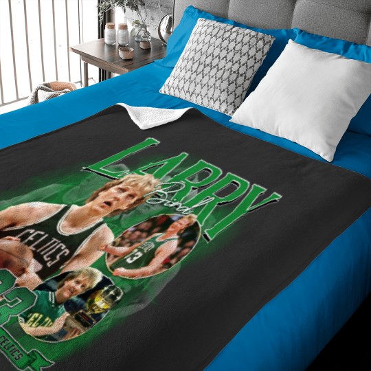 Discover Larry Bird Vintage Baby Blanket - Larry Bird Collection