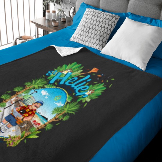 Discover St Helier - Tourist_s Paradise The 12 Parishes of Jersey Channel Islands Baby Blankets