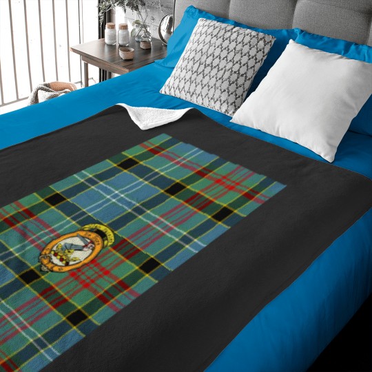Discover Paisley Scottish Tartan and Crest Graphic Baby Blankets