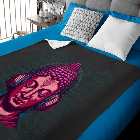 Discover Zen mode buddha, digital art. Baby Blankets