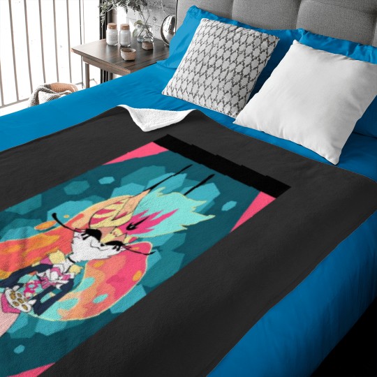 Discover Helluva Boss Beelzebub Graphic Baby Blankets