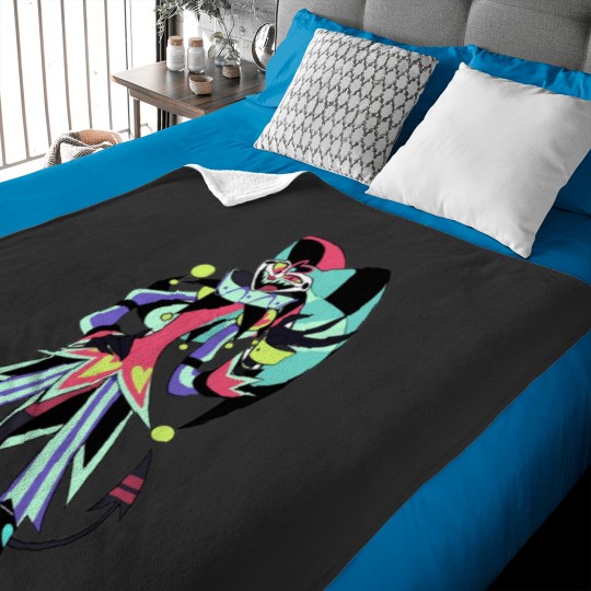 Discover Helluva Boss Fizzarolli Baby Blankets