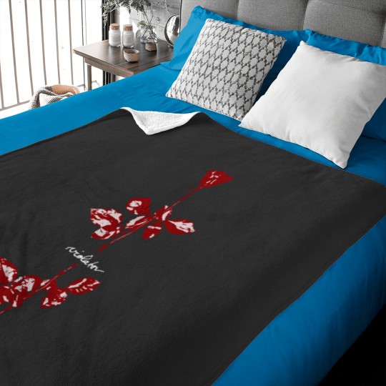 Discover Violator Red - Depeche Mode Baby Blankets