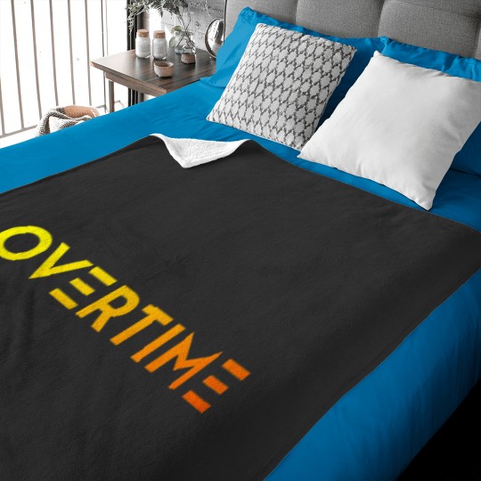 Discover Overtime Cuy Baby Blanket - Fun Design