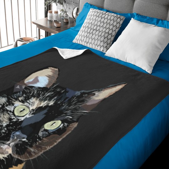 Discover Tortie CatTortie CatTortie Cat Baby Blankets