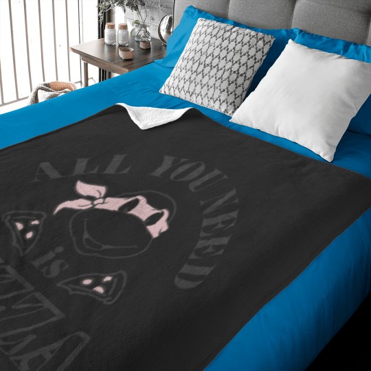 Discover Teenage Mutant Ninja Turtles Raphael Pizza Baby Blankets