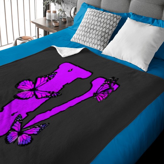 Discover purple v Baby Blankets