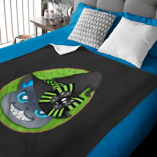 Discover Halloween Grim Twisted Wonderland Baby Blankets