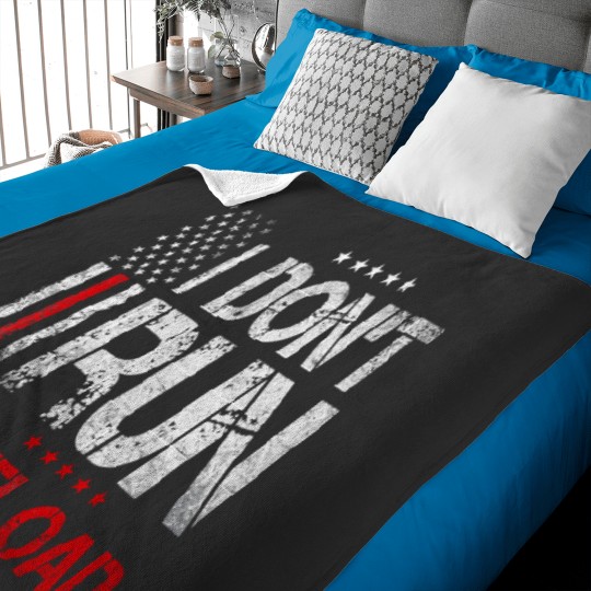 Discover I Dont Run I Reload US Flag Vintagess Pullover Hoodie Baby Blankets